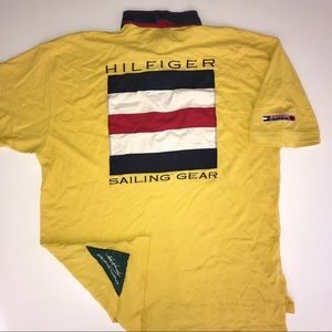 Tommy Hilfiger Sailing Gear Polo Size XL